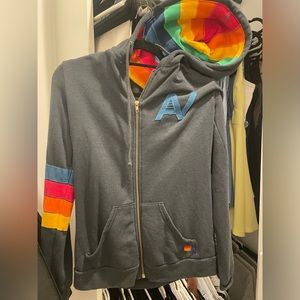 Aviator Nation zip up hoodie